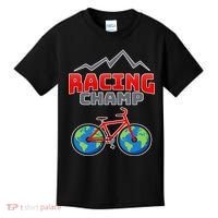 Racing Champ Bicycle Bikers Kids T-Shirt thumb 0