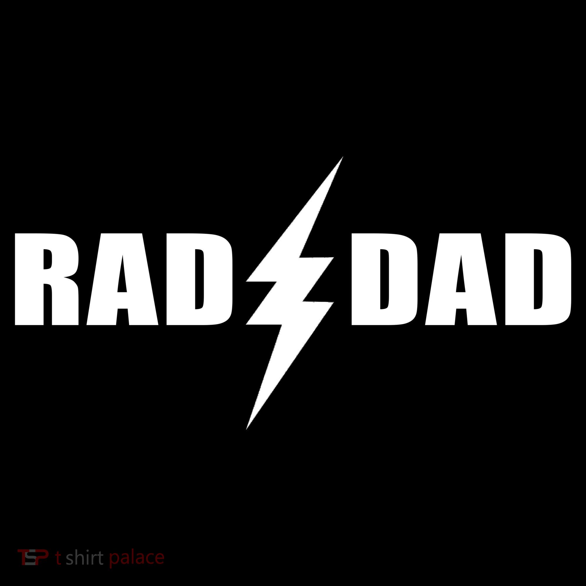 Rad Dad Lightning Logo Backpack