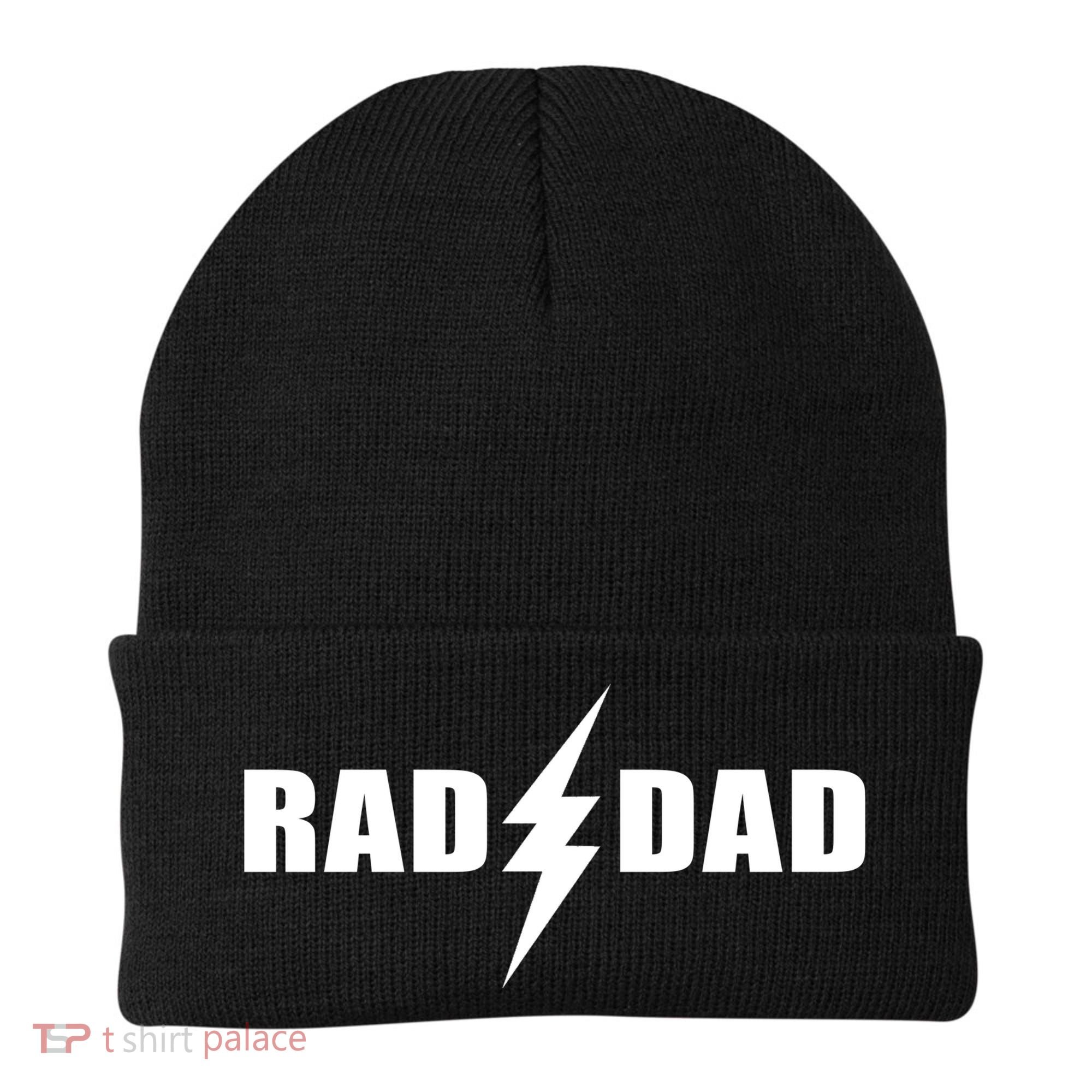 Rad Dad Lightning Logo Beanie