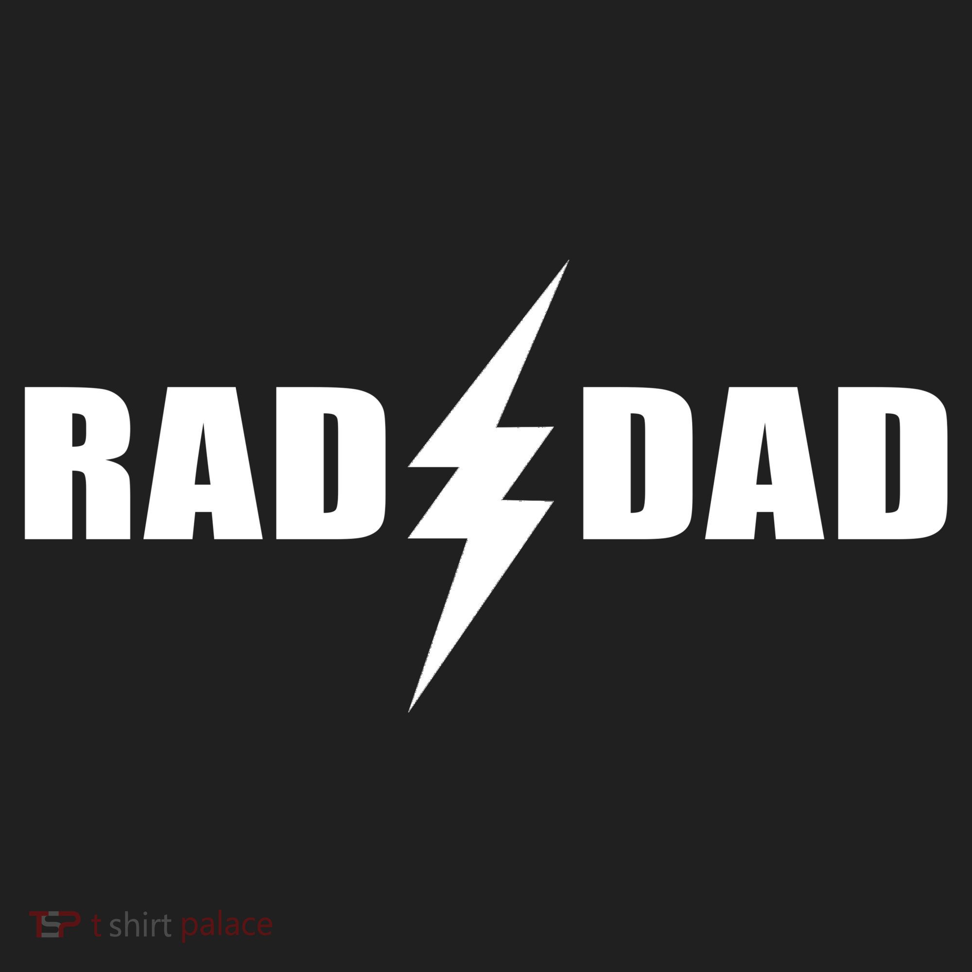 Rad Dad Lightning Logo Tumbler
