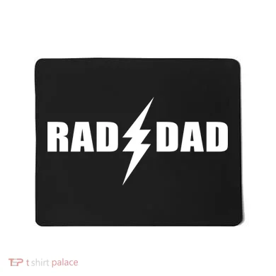 Rad Dad Lightning Logo Mousepad