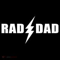 Rad Dad Lightning Logo Ornament thumb 1