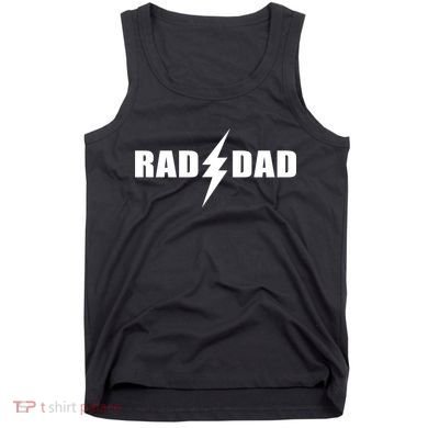 Rad Dad Lightning Logo Tank Top