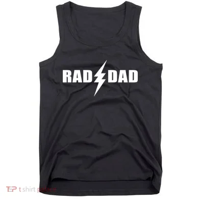 Rad Dad Lightning Logo Tank Top