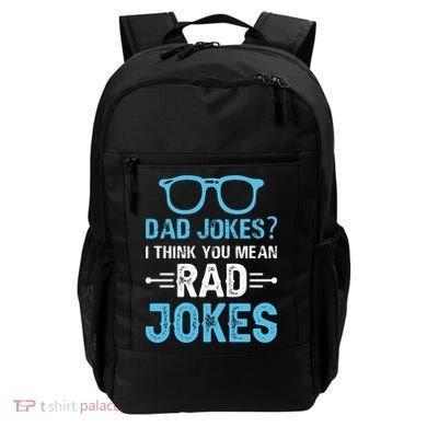 Rad Jokes Funny Dad Joke Backpack