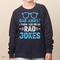 Rad Jokes Funny Dad Joke Women's Sweatshirt thumb 0