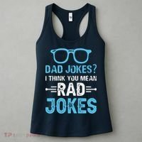 Rad Jokes Funny Dad Joke Women's Tank Top thumb 3