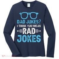 Rad Jokes Funny Dad Joke Women's Long Sleeve Shirt thumb 0