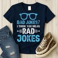 Rad Jokes Funny Dad Joke Women's T-Shirt thumb 3