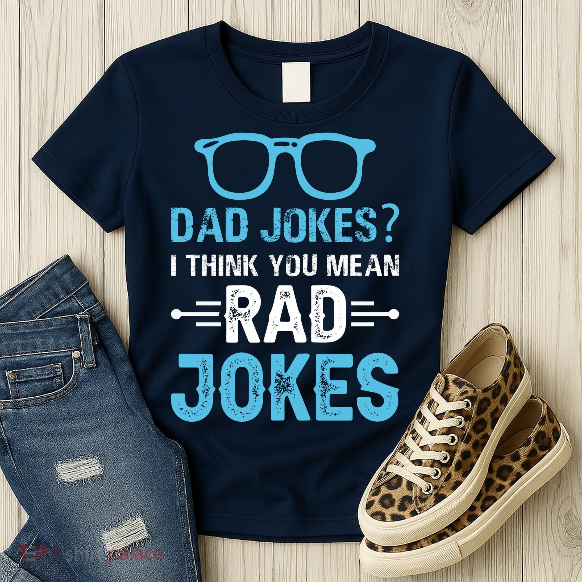 Rad Jokes Funny Dad Joke Women's T-Shirt