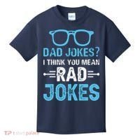 Rad Jokes Funny Dad Joke Kids T-Shirt thumb 0