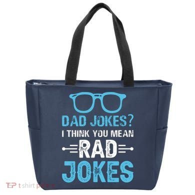 Rad Jokes Funny Dad Joke Tote Bag