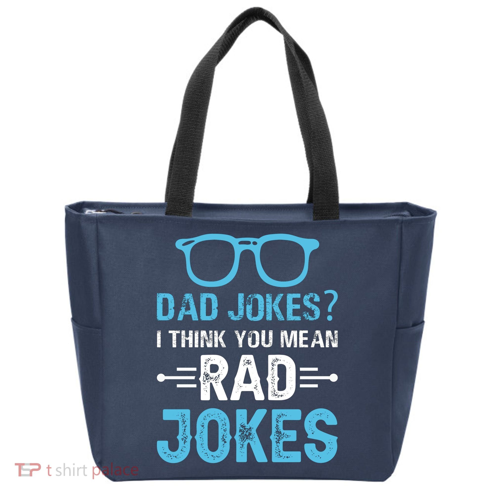 Rad Jokes Funny Dad Joke Tote Bag