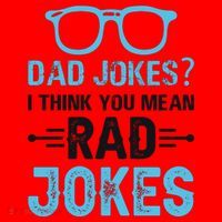Rad Jokes Funny Dad Joke Santa Hat thumb 1