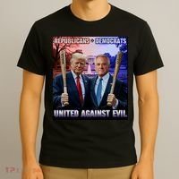 Republicans And Democrats United Against Evil Donald Trump Robert F Kennedy T-Shirt thumb 3