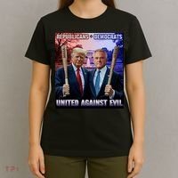 Republicans And Democrats United Against Evil Donald Trump Robert F Kennedy T-Shirt thumb 4
