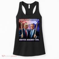 Republicans And Democrats United Against Evil Donald Trump Robert F Kennedy Women's Tank Top thumb 0