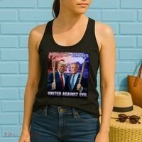 Republicans And Democrats United Against Evil Donald Trump Robert F Kennedy Women's Tank Top thumb 2