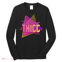 Retro And Dummy Thicc Long Sleeve Shirt thumb 0