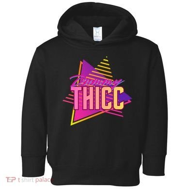 Retro And Dummy Thicc Toddler Hoodie