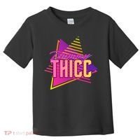 Retro And Dummy Thicc Toddler T-Shirt thumb 0