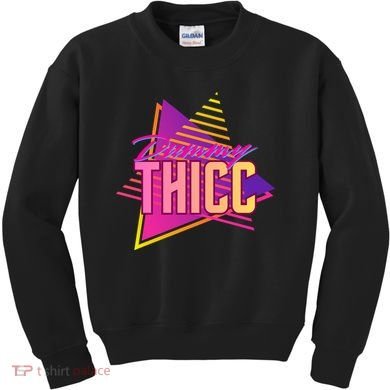 Retro And Dummy Thicc Kids Sweatshirt