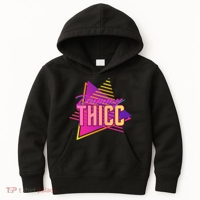 Retro And Dummy Thicc Kids Hoodie