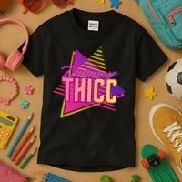 Retro And Dummy Thicc Kids T-Shirt thumb 3