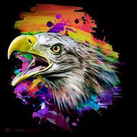 Realistic Abstract Eagle Coffee Mug thumb 5