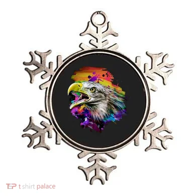 Realistic Abstract Eagle Ornament