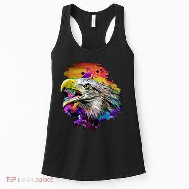 Realistic Abstract Eagle Women's Tank Top