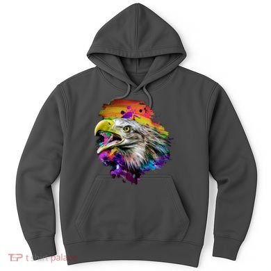 Realistic Abstract Eagle Hoodie
