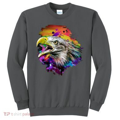 Realistic Abstract Eagle Sweatshirt