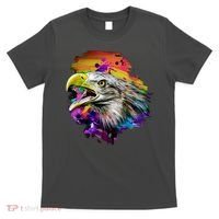 Realistic Abstract Eagle T-Shirt thumb 0