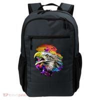 Realistic Abstract Eagle Backpack thumb 0