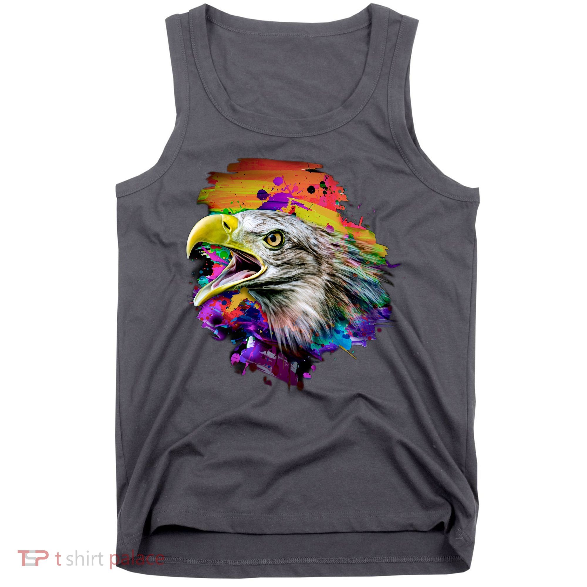 Realistic Abstract Eagle Tank Top