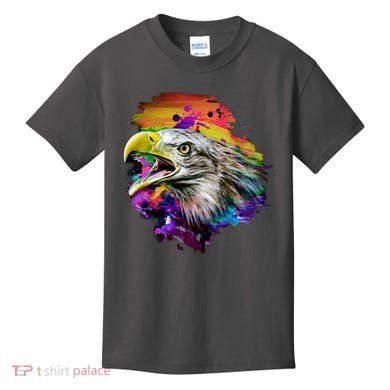 Realistic Abstract Eagle Kids T-Shirt