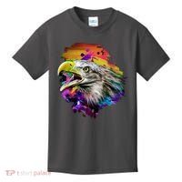 Realistic Abstract Eagle Kids T-Shirt thumb 0
