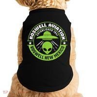 Roswell Aviation Established 1947 Roswell Alien Doggie Tank thumb 0