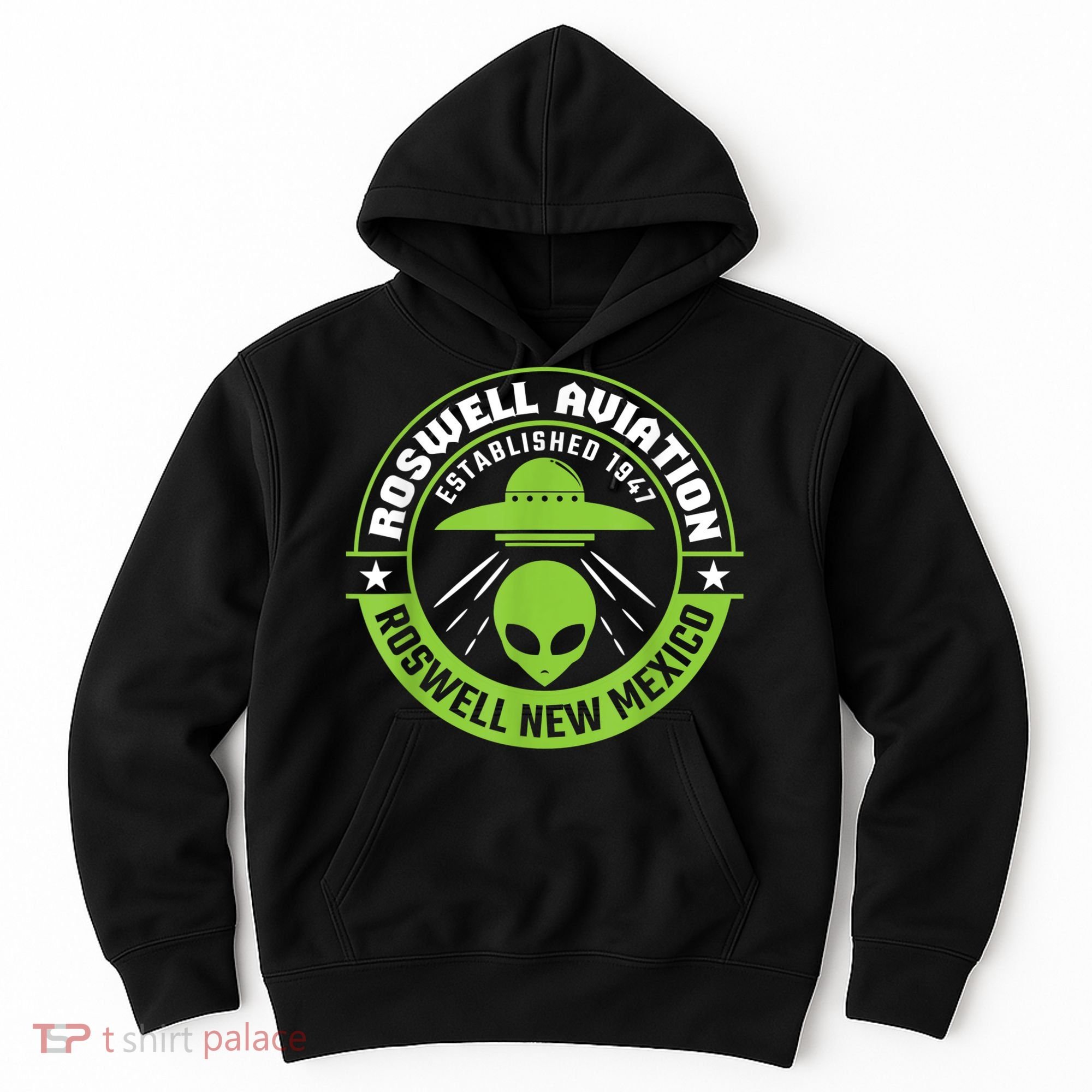 Roswell Aviation Established 1947 Roswell Alien Hoodie