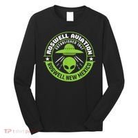Roswell Aviation Established 1947 Roswell Alien Long Sleeve Shirt thumb 0