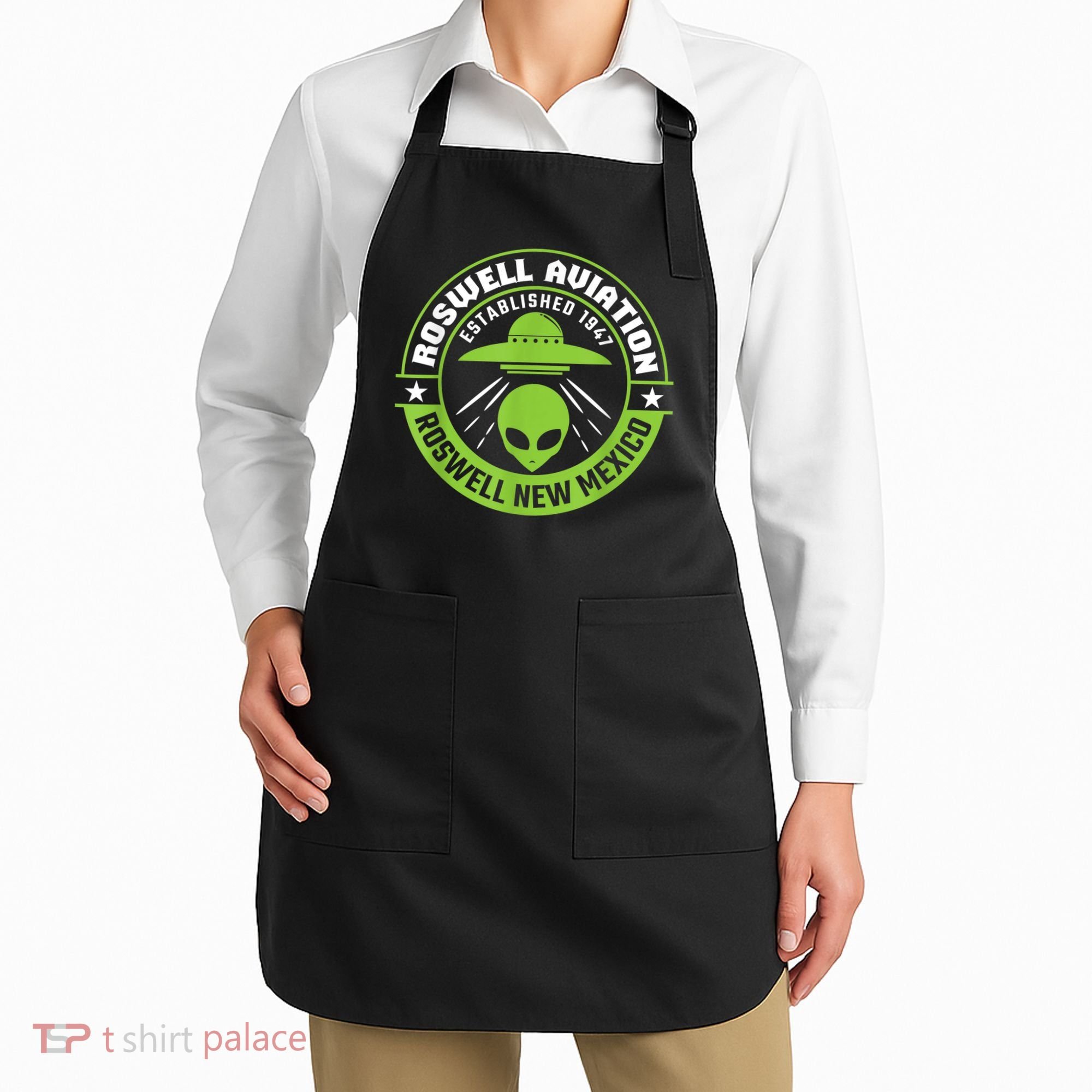 Roswell Aviation Established 1947 Roswell Alien Apron