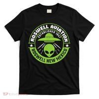 Roswell Aviation Established 1947 Roswell Alien T-Shirt thumb 0
