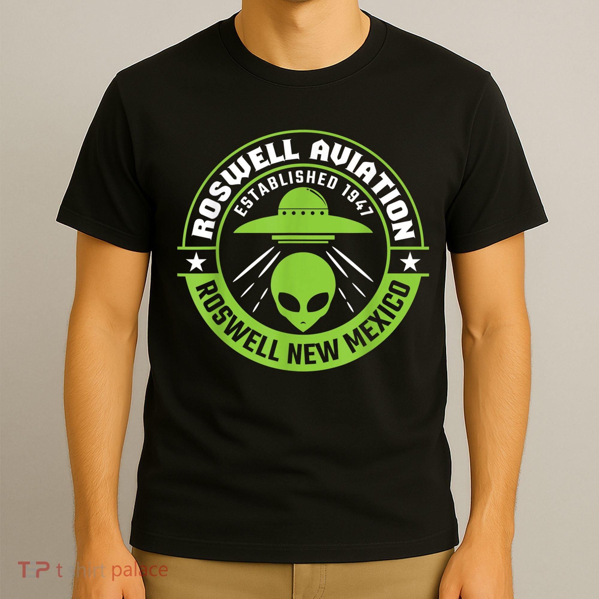 Roswell Aviation Established 1947 Roswell Alien T-Shirt
