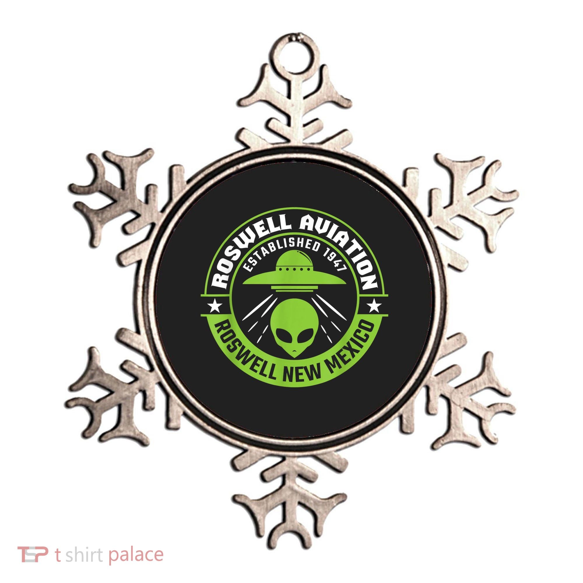 Roswell Aviation Established 1947 Roswell Alien Ornament