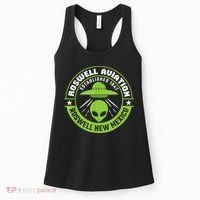 Roswell Aviation Established 1947 Roswell Alien Women's Tank Top thumb 0
