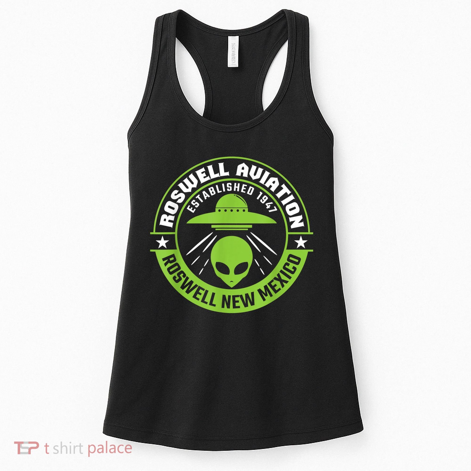 Roswell Aviation Established 1947 Roswell Alien Women's Tank Top