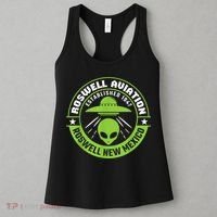 Roswell Aviation Established 1947 Roswell Alien Women's Tank Top thumb 3