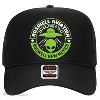 Roswell Aviation Established 1947 Roswell Alien Hat thumb 0