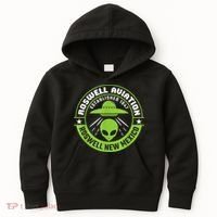 Roswell Aviation Established 1947 Roswell Alien Kids Hoodie thumb 0